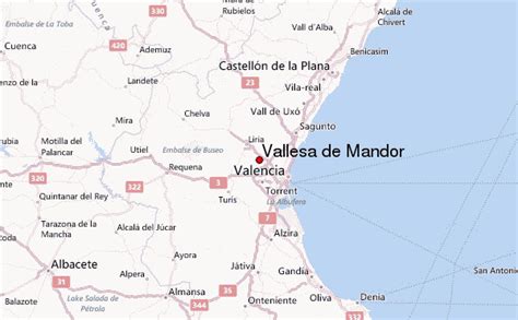 la vallesa de mandor reseas|Vallesa de Mandor Map